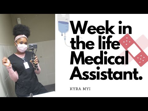 WEEK IN THE LIFE OF A MEDICAL ASSISTANT|SCRUBLIFE1