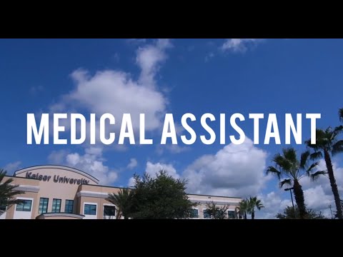 Medical Assistant Program – discount – directed, recorded and modified while operating at KU